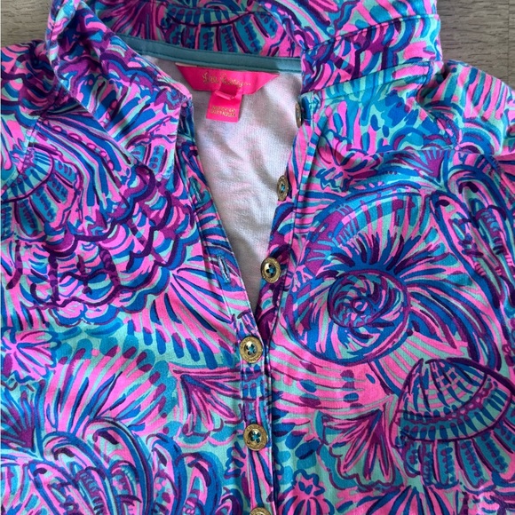 Lilly Pulitzer Women's Collared Dress size L - Picture 3 of 3